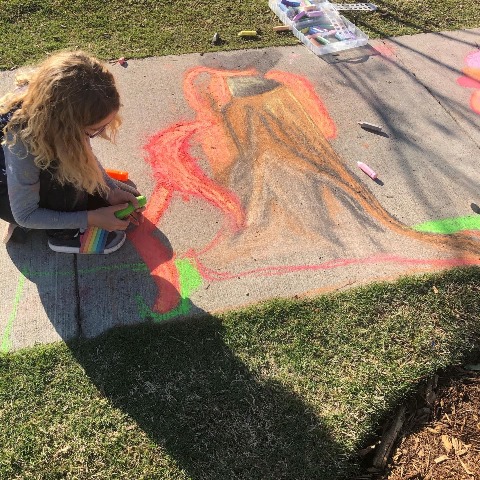 Chalk your Walk Week! #StayStrongWF