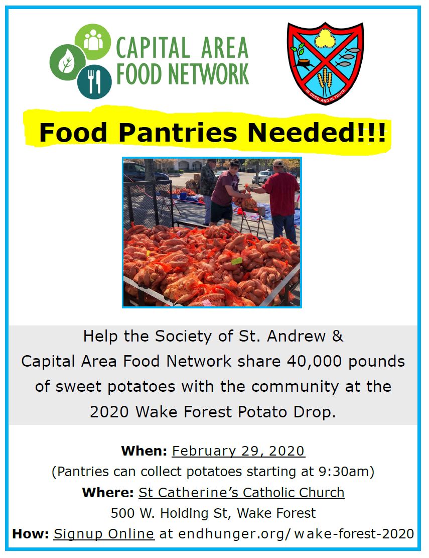 Food Pantries Needed