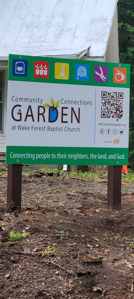 Welcome to the Community Connections Garden