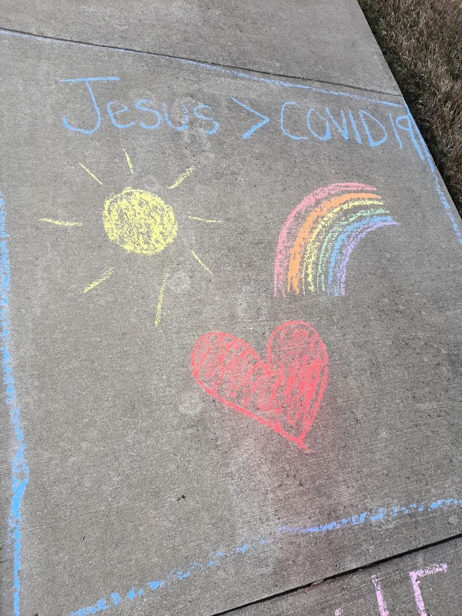 Chalk your Walk Week! #StayStrongWF