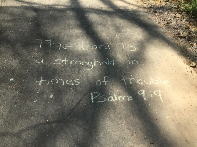 Chalk your Walk Week! #StayStrongWF
