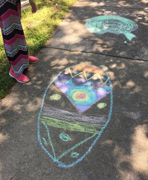 Chalk your Walk Week!  #StayStrongWF 