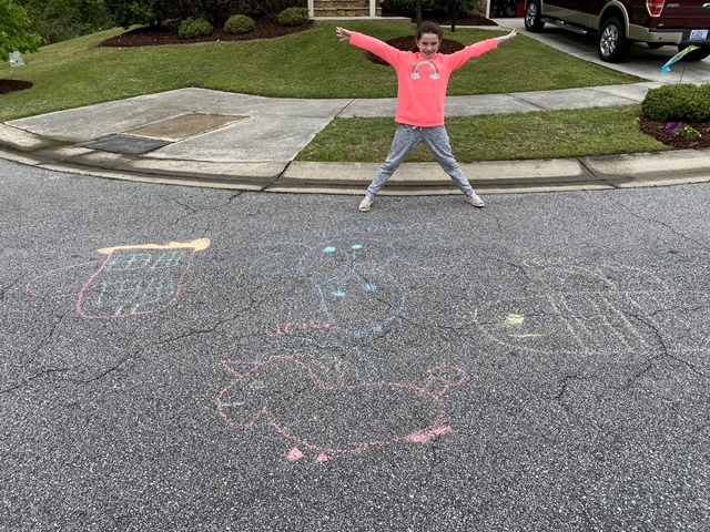 Chalk your Walk Week!  #StayStrongWF 