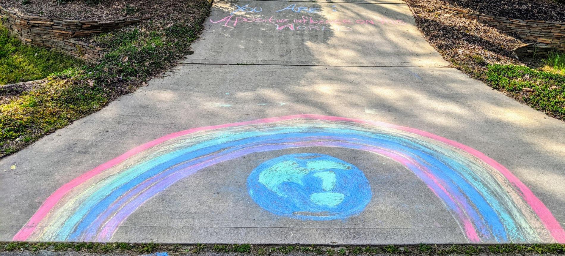 Chalk your Walk Week! #StayStrongWF