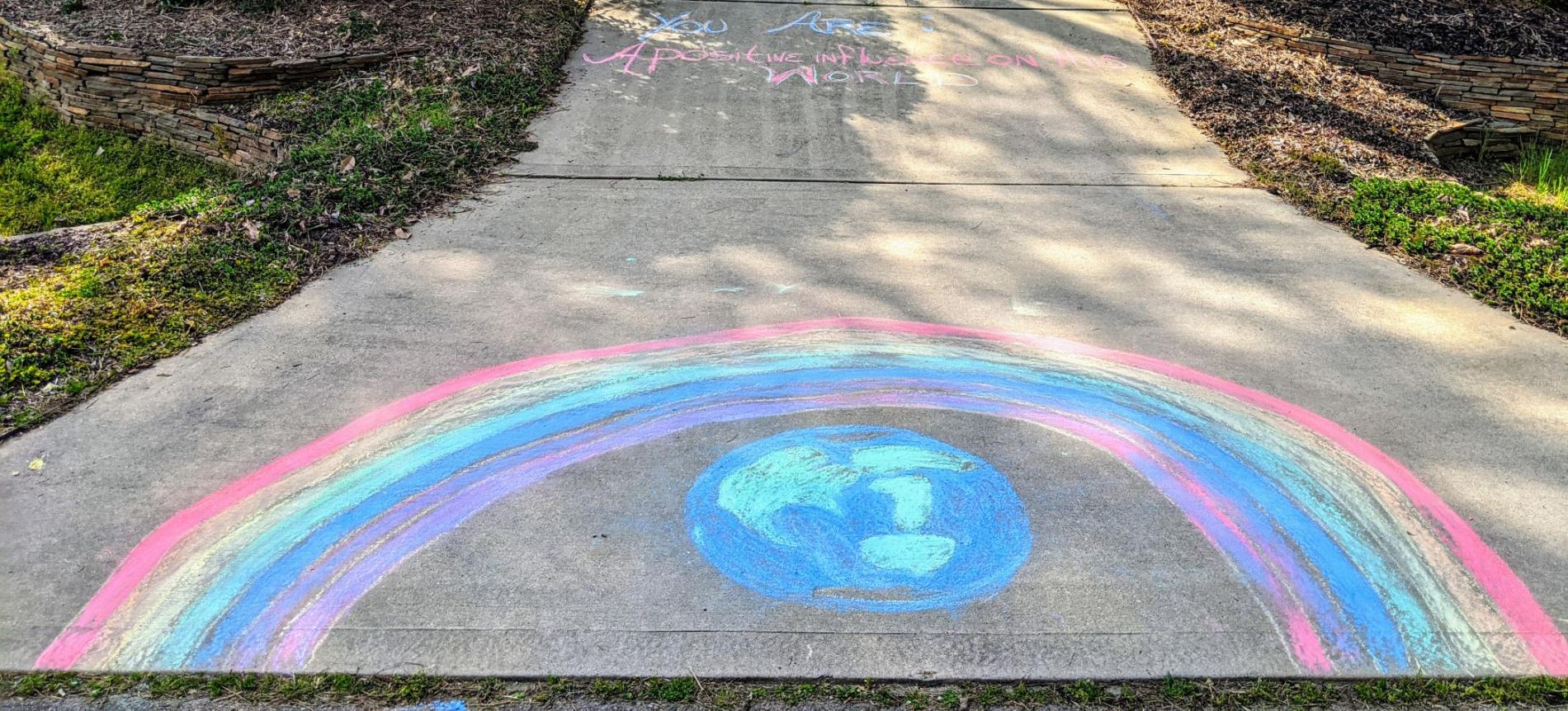 Chalk your Walk Week!  #StayStrongWF 