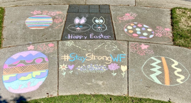 Chalk your Walk Week! #StayStrongWF