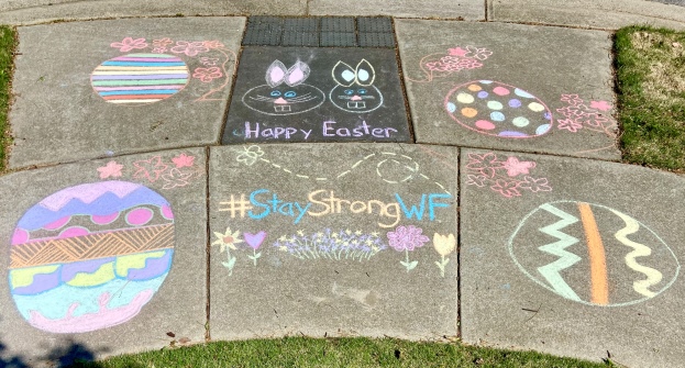 Chalk your Walk Week!  #StayStrongWF 