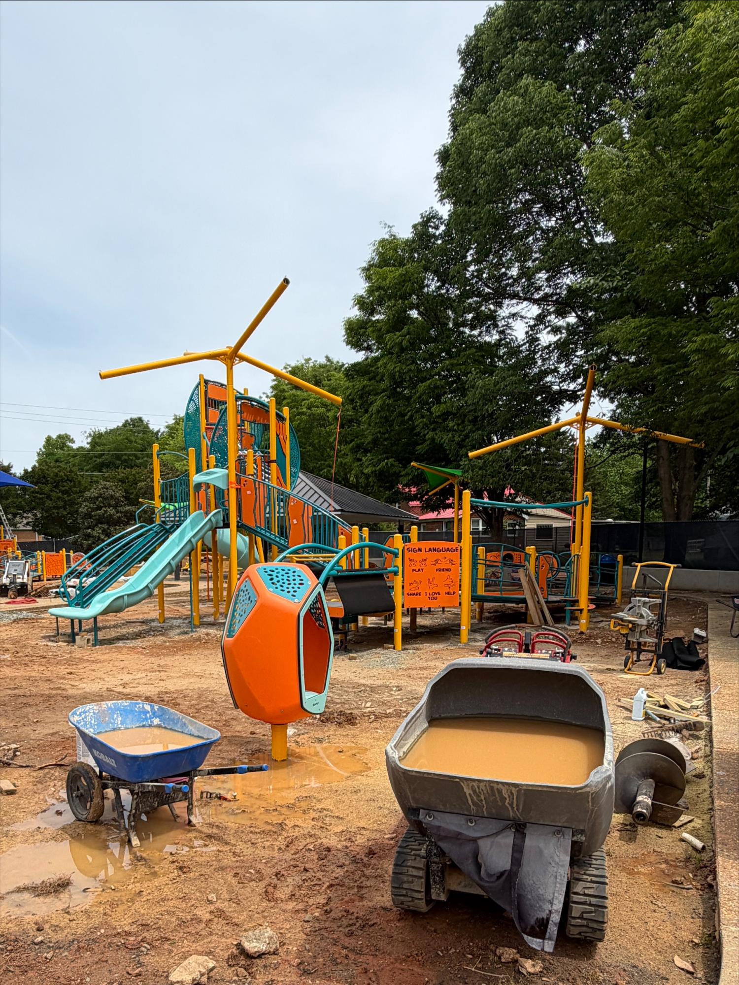 Taylor Street Park Construction