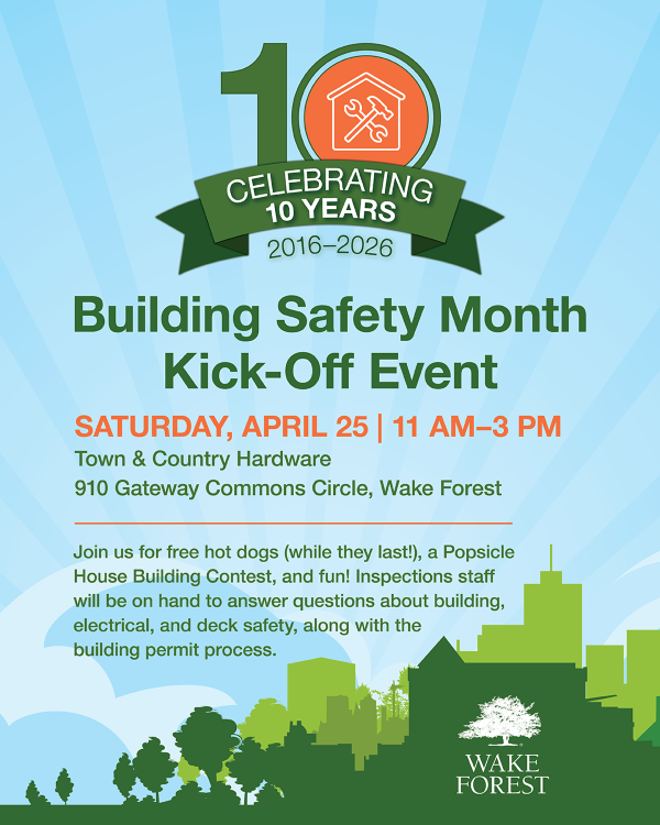 Building Safety Month Kick-off