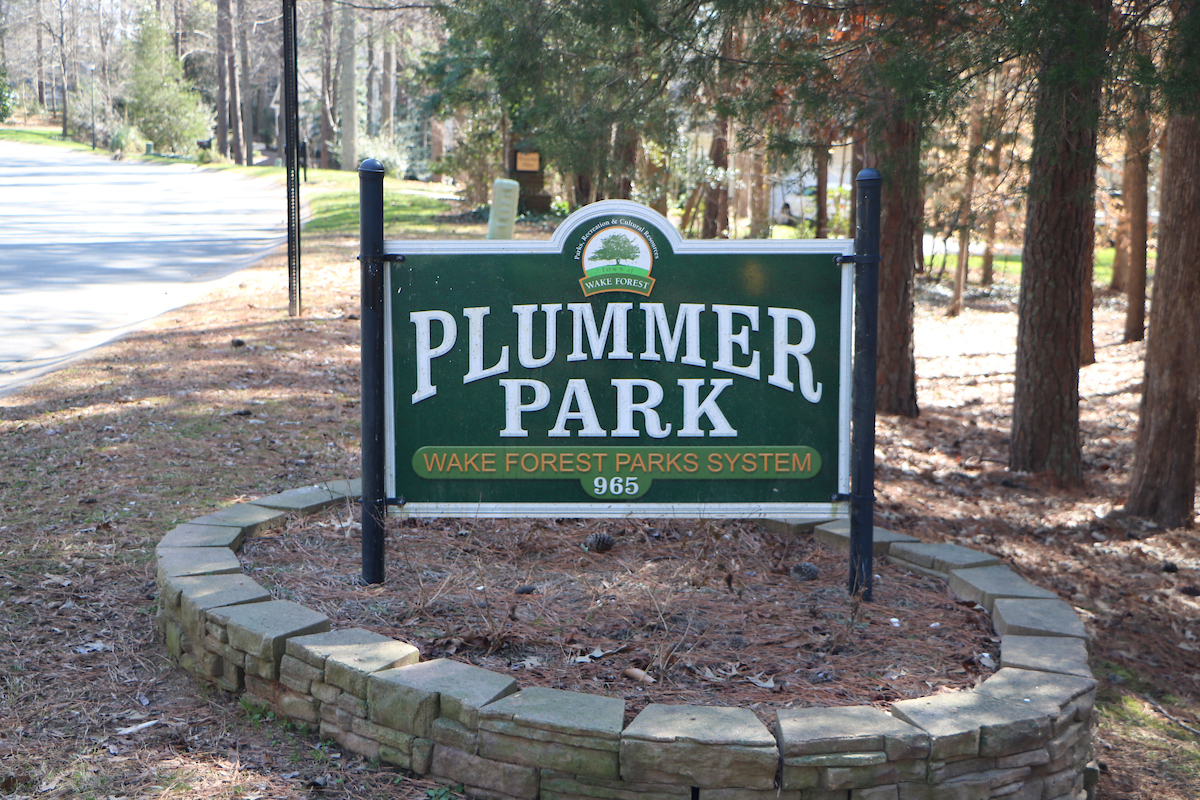 Plummer Park Sign