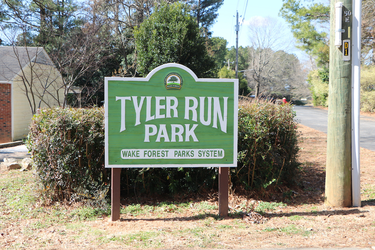 Tyler Run Sign
