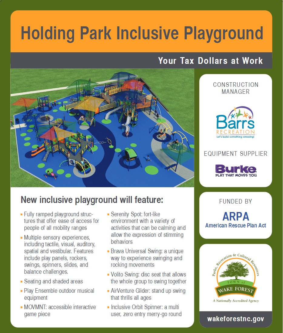 Holding Park Sign