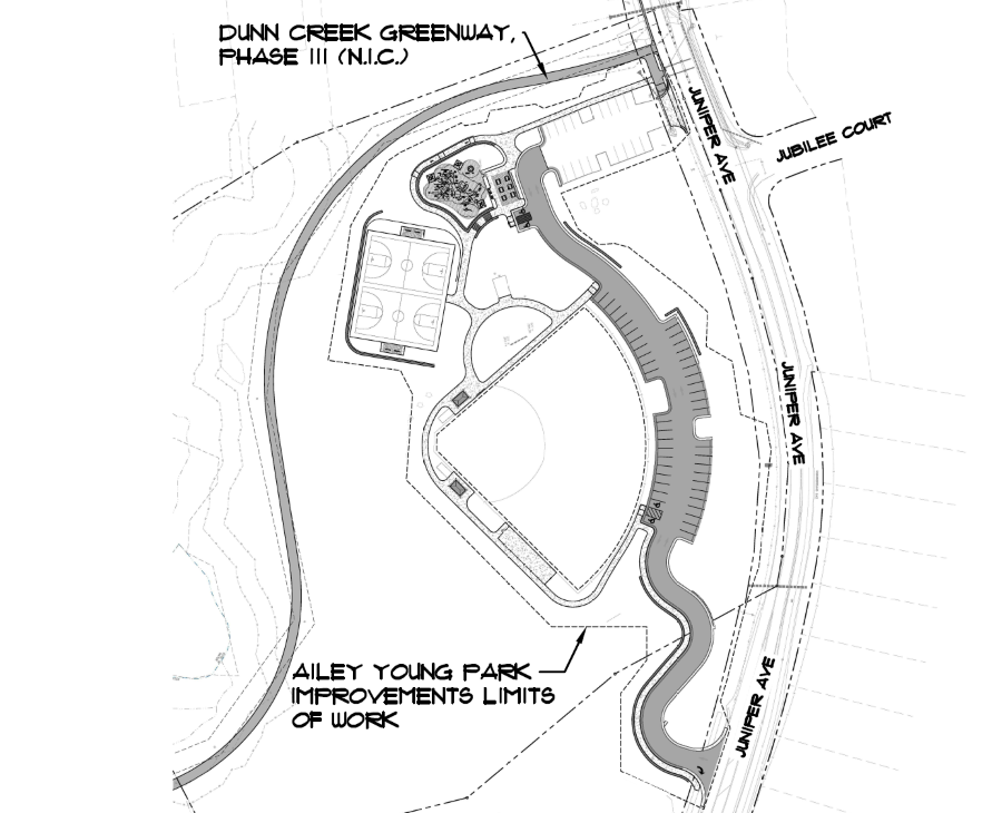 Ailey Young Park Improvements Concept