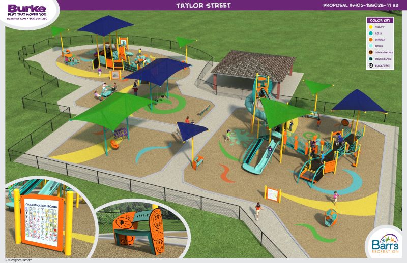 Taylor Street Park Playground Concept
