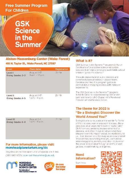 Science in Summer