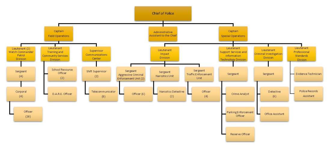 Town Organizational Chart