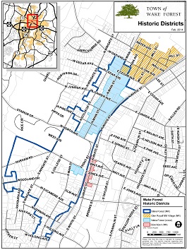 Historic Districts Map