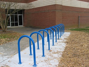 Bike racks at WFMS